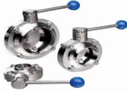 SS TC Butterfly Valve